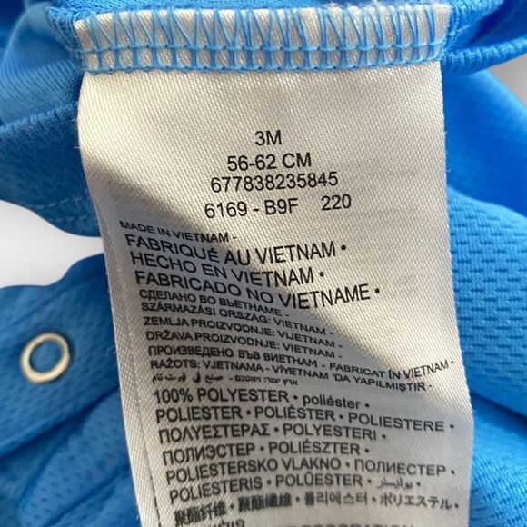 Air Jordan 23 Baby Infant One Piece Romper Jersey University Blue size 3M - Picture 7 of 7